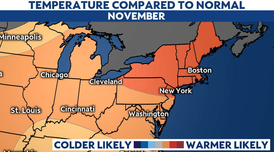 Surprise November Snow Looks Unlikely This Year